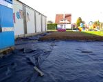Aanleg nieuw terras 2011