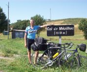 Renaat Delporte fietst naar Barcelona